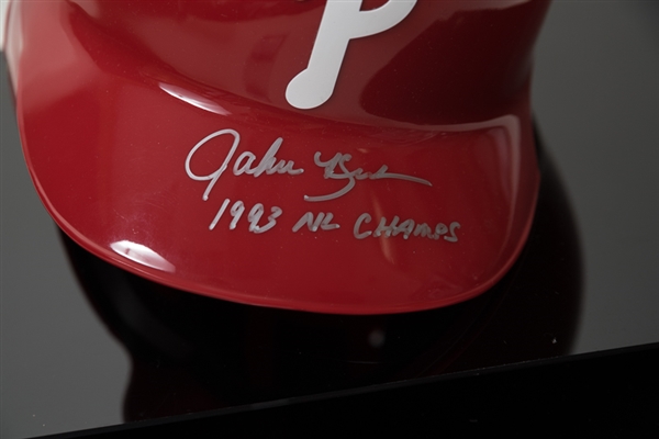 John Kruk Signed & Inscribed Full Size Helmet - PSA/DNA